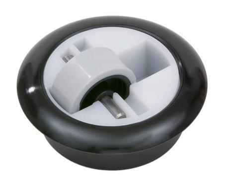 Meubelwiel Mini Zacht 27 mm, Doe-het-zelf en Verbouw, Zwenkwielen, Nieuw, Ophalen of Verzenden