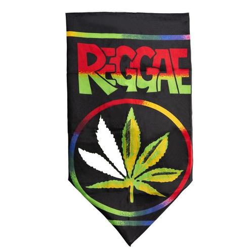 Bandana Reggae 55cm, Hobby en Vrije tijd, Feestartikelen, Nieuw, Verzenden