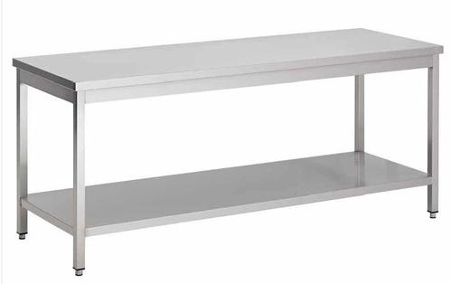 RVS werktafel demontabel | 100 x 85 x 60 cm HorecaTraders, Zakelijke goederen, Horeca | Meubilair en Inrichting, Verzenden
