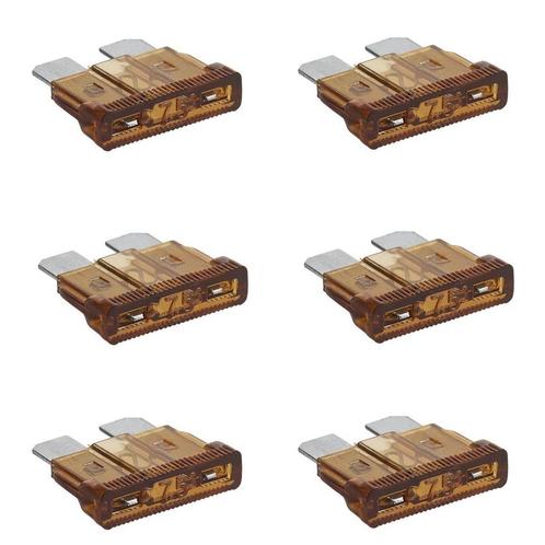 ProPlus Steekzekeringen - 7,5 Ampère - Bruin - 6 stuks -..., Auto-onderdelen, Elektronica en Kabels, Nieuw, Ophalen of Verzenden