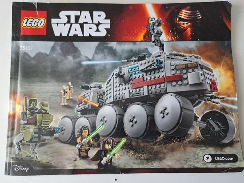 Lego Set - 75151 - Star Wars - Clone Turbo Tank, Kinderen en Baby's, Speelgoed | Duplo en Lego