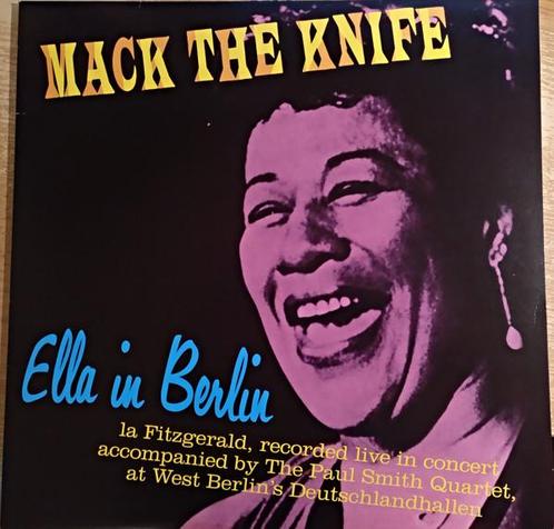 lp nieuw - Ella Fitzgerald - Mack The Knife - Ella In Ber..., Cd's en Dvd's, Vinyl | Jazz en Blues, Zo goed als nieuw, Verzenden