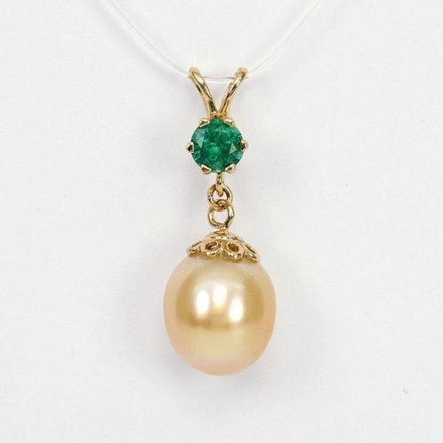 Zonder Minimumprijs - G&J - Hanger - 14 karaat Geel goud, Sieraden, Tassen en Uiterlijk, Antieke sieraden