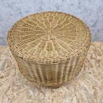 Bijzettafel - Bamboe, Hout, Rattan - Rattan/Bamboe, Antiek en Kunst