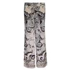 Cambio • wijde pantalon paisley • 38, Kleding | Dames, Broeken en Pantalons, Maat 38/40 (M), Cambio, Verzenden, Beige