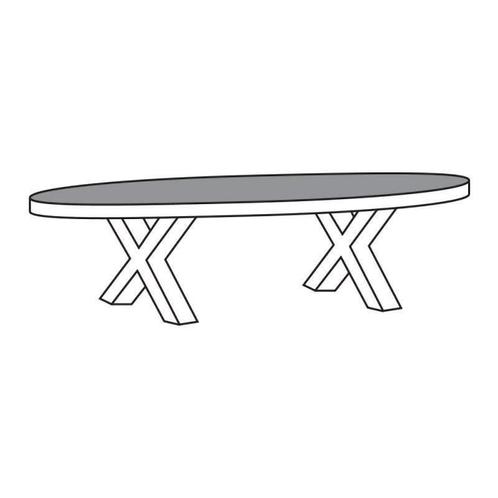Salontafel TOV13-X Tegelen - salontafel, Huis en Inrichting, Tafels | Salontafels, Nieuw, Overige materialen