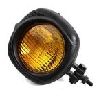 Koplamp | Vintage | Zwart | Geel| 60s Style, Verzenden, Nieuw