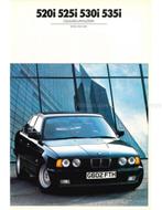 1990 BMW 5 SERIE KLEUREN EN BEKLEDING BROCHURE, Boeken, Nieuw, BMW, Author