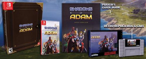 Shadows of Adam Limited Edition (Nintendo Switch), Spelcomputers en Games, Games | Nintendo Switch, Gebruikt, Vanaf 7 jaar, Verzenden