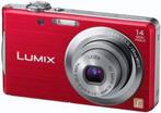 Panasonic Lumix DMC-FS16 Digitale Compact Camera - Rood (In, Verzenden, Zo goed als nieuw