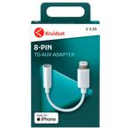 Kruidvat 8-pin to Mini-jack Audio Adapter, Verzenden, Nieuw