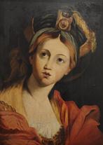 Europese school (XIX) - Retrato de Doncella