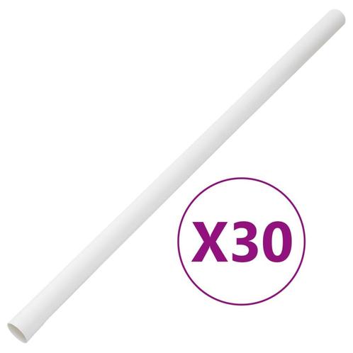 vidaXL Kabelgoten Ø30 mm 30 m PVC, Doe-het-zelf en Verbouw, Elektra en Kabels, Nieuw, Verzenden