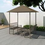 Tuinpaviljoen met tafel en bankjes 180 g/m² 2,5x1,5x2,4 m, Nieuw, Verzenden