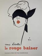 René Gruau - Le Rouge Baiser (1949 1st printing!) - Jaren, Antiek en Kunst