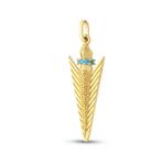Zonder Minimumprijs - Hanger - 14 karaat Geel goud, Sieraden, Tassen en Uiterlijk, Antieke sieraden