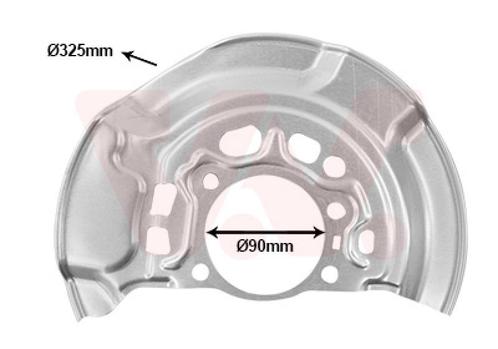 REMSCHIJF BESCHERMER VOOR TOYOTA AURIS E18 2013-2015, Auto-onderdelen, Remmen en Aandrijving, Nieuw, Ophalen of Verzenden