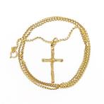 Ketting met hanger - 18 karaat Geel goud, Sieraden, Tassen en Uiterlijk, Antieke sieraden
