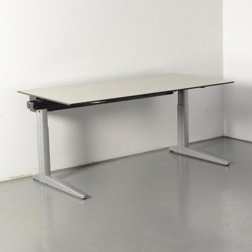 Ahrend Essa elektrisch bureau, zandmelee blad, 160x80 cm,, Huis en Inrichting, Bureaus, Ophalen of Verzenden