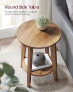 Ronde bijzettafel - diameter 40 cm - nachtkastje -, Huis en Inrichting, Tafels | Bijzettafels, Verzenden, Nieuw