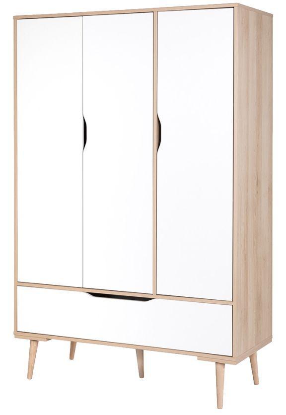 3-Deurskast Marloes, Kinderen en Baby's, Kinderkamer | Complete kinderkamers, Nieuw, Verzenden