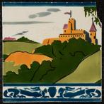 Art Nouveau Tegel (2) - Ofen- Porzellan- und Tonwarenfabrik