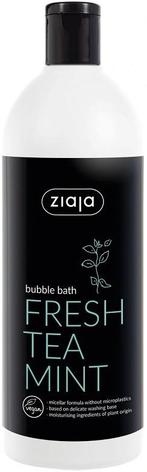 ZIAJA FRESH TEA MINT BUBBLE BATH BADSCHUIM FLACON 500 ML, Verzenden, Nieuw