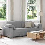 vidaXL 3-Zits Bank Lichtgrijs 178 cm van Stof, Verzenden, Minder dan 150 cm, Stof, Driepersoons