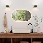 2dekans | Mirlux Badkamerspiegel met LED Verlichting &, Ophalen of Verzenden, Zo goed als nieuw