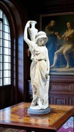 Guglielmo Pugi (1850-1915) - Beeld, Statua giovane fanciulla