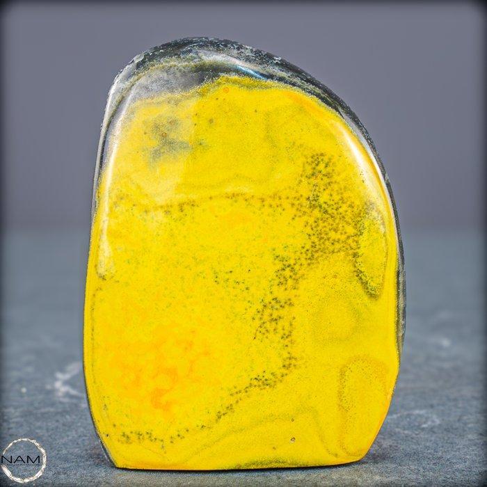 Adembenemend Bumblebee-Jaspis in vrije vorm – Een kunstwerk, Verzamelen, Mineralen en Fossielen