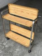 Trolley - Hout, Metaal - Vintage winkelwagen
