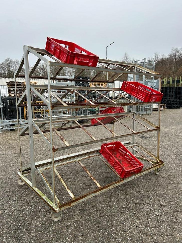 winkelstelling op wielen, winkelstelling, stelling, winkel, Zakelijke goederen, Kantoor en Winkelinrichting | Winkel en Inventaris