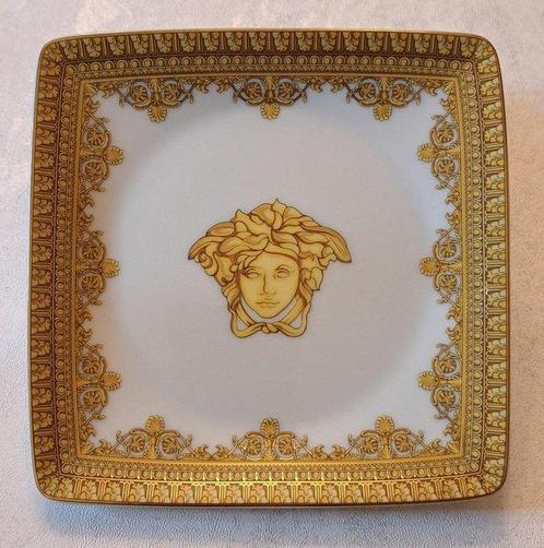 Rosenthal - Versace - Schotel - Teller 12x12cm i Love, Antiek en Kunst, Antiek | Glas en Kristal