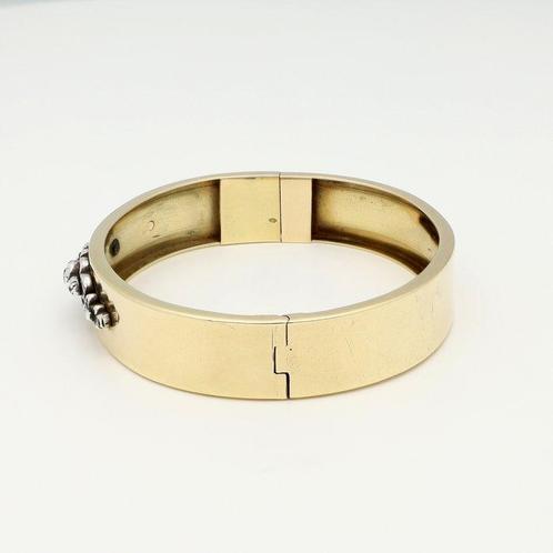 Armband - 14 karaat Geel goud Diamant (Natuurlijk), Sieraden, Tassen en Uiterlijk, Armbanden