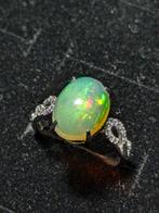 Mooie 925 zilveren ring, met 3,70 ct natuurlijke nobele