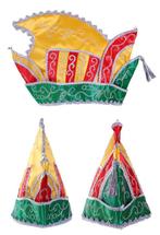 Prins Carnaval Steek Muts Geel Rood Groen Prinsenmuts Raad E, Kleding | Heren, Nieuw, Carnaval, Ophalen of Verzenden, Overige maten