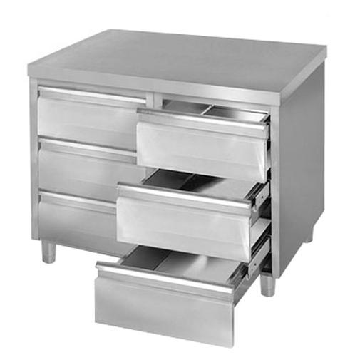 GGM Gastro | Ladekast PREMIUM met 6 laden - 1000x700mm |, Huis en Inrichting, Kasten | Ladekasten, Verzenden
