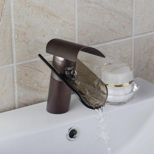 Watervalkraan Regina gewreven olie brons, Doe-het-zelf en Verbouw, Sanitair, Nieuw, Verzenden