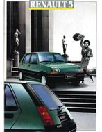 1987 RENAULT 5 BROCHURE ZWEEDS, Nieuw, Author, Renault