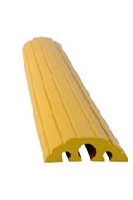 Slang -  en kabelbrug Ø 40 mm - Geel - Polyvinylchloride, Verzenden