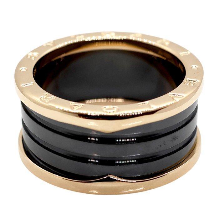 Bvlgari - Ring - B.zero 1 - 18 karaat Roségoud, Keramiek, Sieraden, Tassen en Uiterlijk, Ringen