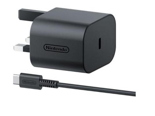 Veiling - Official Nintendo Switch 2 AC Adapter, Spelcomputers en Games, Spelcomputers | Nintendo Portables | Accessoires, Gebruikt