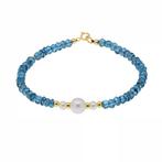 Zonder Minimumprijs - Armband - 18 karaat Geel goud Parel -, Nieuw