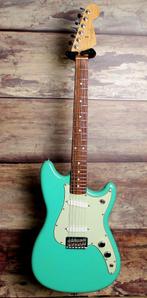 Fender Player Duo Sonic PF Sea Foam Green Occasion, Muziek en Instrumenten, Snaarinstrumenten | Gitaren | Elektrisch, Ophalen of Verzenden