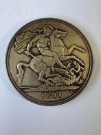 Verenigd Koninkrijk. Victoria (1891). 1 Crown (Zonder