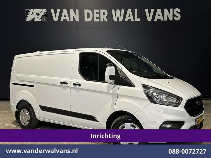 Ford Transit Custom | 2.0 TDCI L1H1 Inrichting Euro6 Airco |, Auto's, Bestelauto's, Dealer onderhouden, Lease, Handgeschakeld