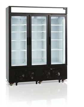 Stalen Displayvrieskast | Drie glazen deuren | 1252 L, Zakelijke goederen, Horeca | Keukenapparatuur, Verzenden