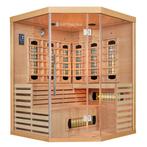 Infraroodcabine Kiruna - 150x150-200cm - Dubbele technologie, Verzenden, Nieuw