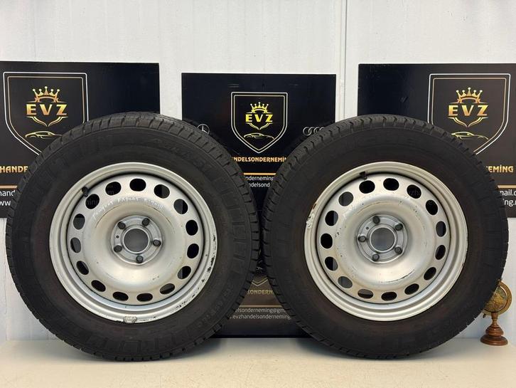 2 stuks Peugeot Expert bj.2018 velgenset 215/65R16C 5x108, Auto-onderdelen, Banden en Velgen, 16 inch, Zomerbanden, 215 mm, Gebruikt